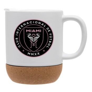 Inter Miami CF, Ceramic coffee mug Cork (MAT), 330ml (1pcs)