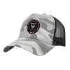 Adult Structured Trucker Hat, with Mesh, (Camouflage) Army Camo (100% COTTON, ADULT, UNISEX, ONE SIZE)