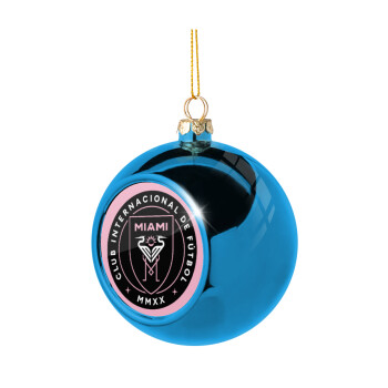 Inter Miami CF, Χριστουγεννιάτικη μπάλα δένδρου Μπλε 8cm