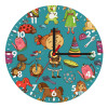 Wooden wall clock (20cm)