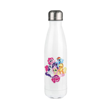 My Little Pony, Metal mug thermos White (Stainless steel), double wall, 500ml