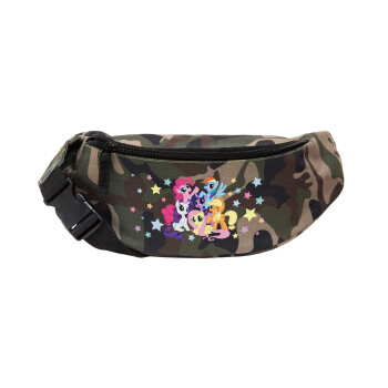 My Little Pony, Unisex waist bag (banana) in Jungle camouflage color with 2 pockets