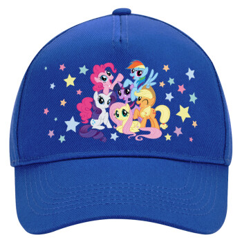 My Little Pony, Ultimate Adult Hat BLUE, (100% COTTON DRILL, ADULT, UNISEX, ONE SIZE)