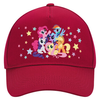 My Little Pony, Adult Ultimate Hat RED, (100% COTTON DRILL, ADULT, UNISEX, ONE SIZE)