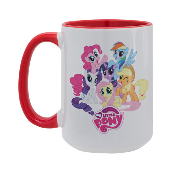 My Little Pony, Κούπα Mega 15oz, κεραμική Κόκκινη, 450ml