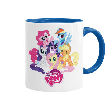 My Little Pony, Mug colored blue, ceramic, 330ml