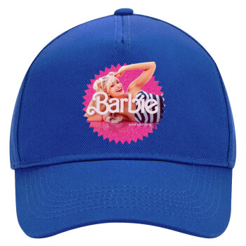 Barbie is everything, Ultimate Adult Hat BLUE, (100% COTTON DRILL, ADULT, UNISEX, ONE SIZE)