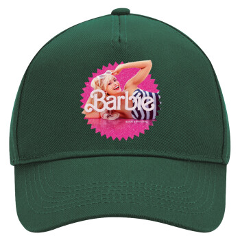 Barbie is everything, Adult Ultimate Hat GREEN, (100% COTTON DRILL, ADULT, UNISEX, ONE SIZE)