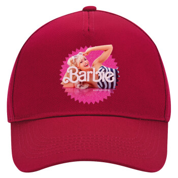 Barbie is everything, Adult Ultimate Hat RED, (100% COTTON DRILL, ADULT, UNISEX, ONE SIZE)