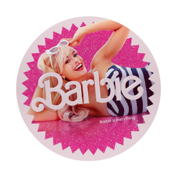 Barbie is everything, Mousepad Round 20cm