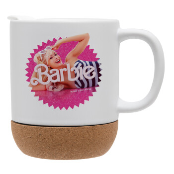 Barbie is everything, Ceramic coffee mug Cork (MAT), 330ml (1pcs)