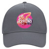 Ultimate Adult Hat Grey, (100% COTTON DRILL, ADULT, UNISEX, ONE SIZE)