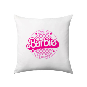 Come On Barbie Lets Go Party , Sofa cushion 40x40cm includes filling