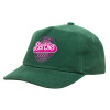 Children's Baseball Cap, 100% Cotton Drill, GREEN (COTTON, CHILDREN'S, ONE SIZE)