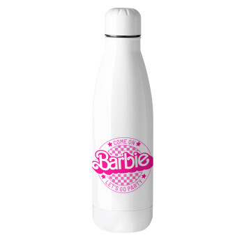 Come On Barbie Lets Go Party , Metal mug thermos (Stainless steel), 500ml
