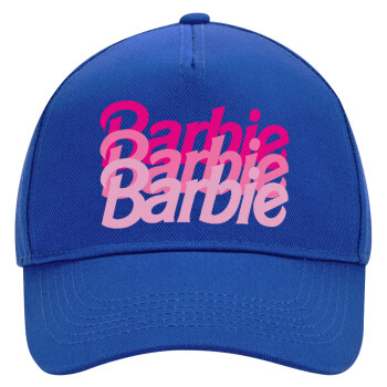 Barbie repeat, Ultimate Adult Hat BLUE, (100% COTTON DRILL, ADULT, UNISEX, ONE SIZE)