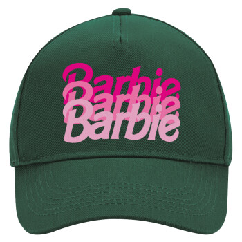 Barbie repeat, Adult Ultimate Hat GREEN, (100% COTTON DRILL, ADULT, UNISEX, ONE SIZE)