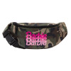 Unisex waist bag (banana) in Jungle camouflage color with 2 pockets