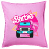 Sofa cushion Pink 50x50cm includes filling