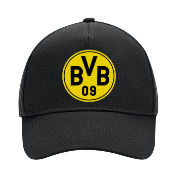 BVB Μπορούσια Ντόρτμουντ , Καπέλο Ενηλίκων Ultimate ΜΑΥΡΟ, (100% ΒΑΜΒΑΚΕΡΟ DRILL, ΕΝΗΛΙΚΩΝ, UNISEX, ONE SIZE)