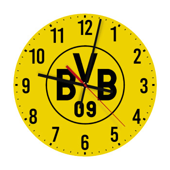 BVB Dortmund, Ρολόι τοίχου ξύλινο (30cm)