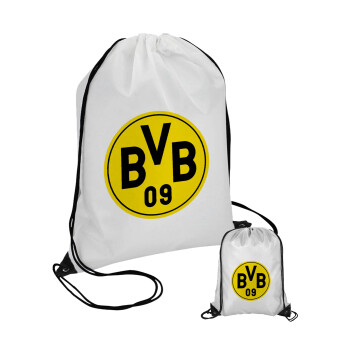 BVB Dortmund, Pouch bag with black cords (1 piece)