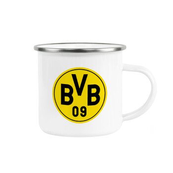 BVB Dortmund, Κούπα Μεταλλική εμαγιέ λευκη 360ml