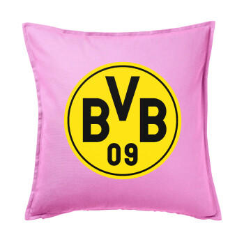 BVB Dortmund, Sofa cushion Pink 50x50cm includes filling