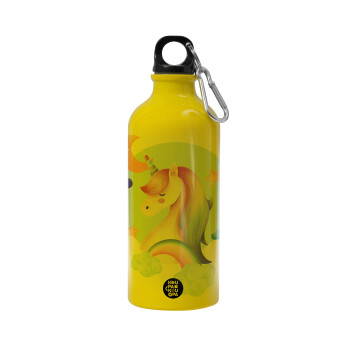 Cute unicorn, Water bottle 600ml