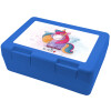 Children's cookie container BLUE 185x128x65mm (BPA free plastic)