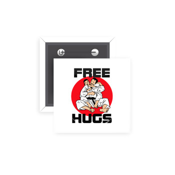 JUDO free hugs, Κονκάρδα παραμάνα τετράγωνη 5x5cm