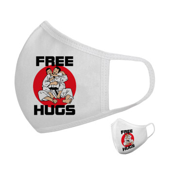 JUDO free hugs, Μάσκα υφασμάτινη υψηλής άνεσης παιδική (Δώρο πλαστική θήκη)
