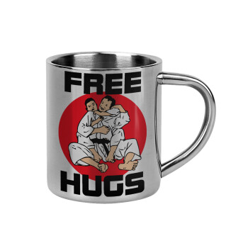 JUDO free hugs, Mug Stainless steel double wall 300ml