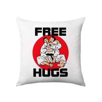 JUDO free hugs, Sofa cushion 40x40cm includes filling
