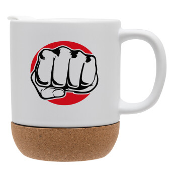 Punch, Ceramic coffee mug Cork (MAT), 330ml (1pcs)