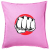 Sofa cushion Pink 50x50cm includes filling