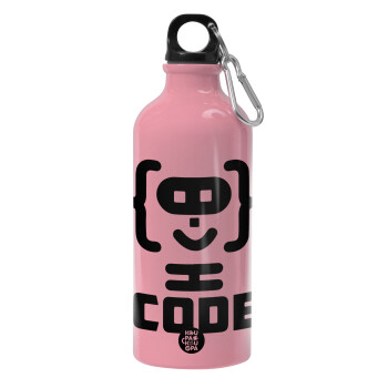 Code Heroes symbol, Water bottle 600ml