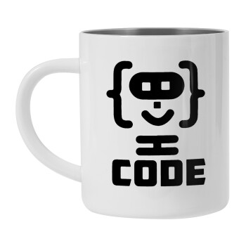 Code Heroes symbol, Mug Stainless steel double wall 300ml