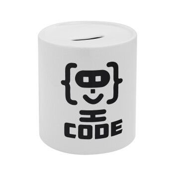 Code Heroes symbol, Κουμπαράς πορσελάνης με τάπα