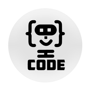 Code Heroes symbol, Mousepad Round 20cm