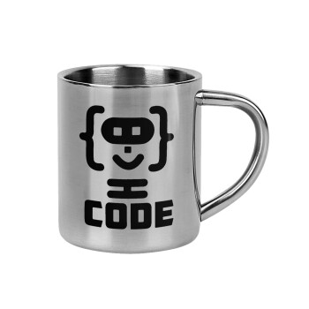 Code Heroes symbol, Mug Stainless steel double wall 300ml