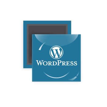 Wordpress, Μαγνητάκι ψυγείου τετράγωνο διάστασης 5x5cm