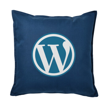 Wordpress, Sofa cushion Blue 50x50cm includes filling