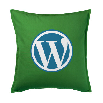 Wordpress, Sofa cushion Green 50x50cm includes filling
