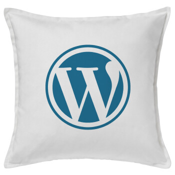 Wordpress, Sofa cushion White 50x50cm includes filling