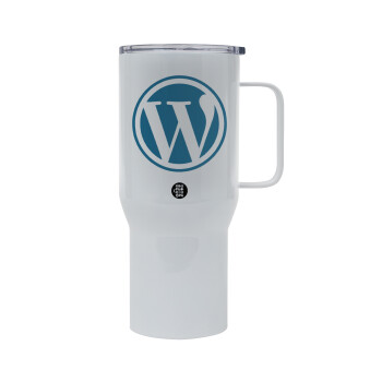 Wordpress, Tumbler με καπάκι, διπλού τοιχώματος (θερμό) 750L