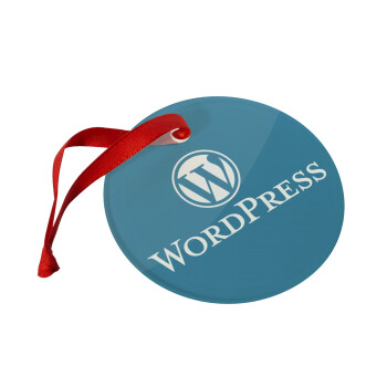 Wordpress, Στολίδι Χριστουγεννιάτικο στολίδι γυάλινο 9cm