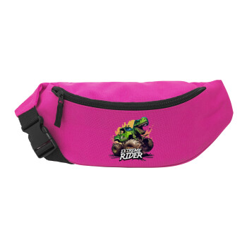 Extreme rider Dyno, Unisex waist bag (banana) in PINK color with 2 pockets