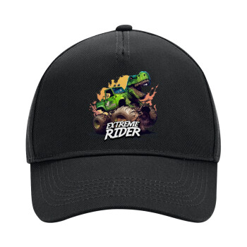 Extreme rider Dyno, Adult Ultimate Hat BLACK, (100% COTTON DRILL, ADULT, UNISEX, ONE SIZE)