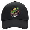 Adult Ultimate Hat BLACK, (100% COTTON DRILL, ADULT, UNISEX, ONE SIZE)